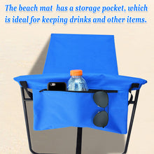 Load image into Gallery viewer, 600D oxford fabric Outdoors  reclining lounger Park Beach Chair Multi-usage Picnic 50"x20" Seat Mat