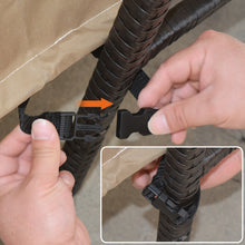 Load image into Gallery viewer, Large 7.5x2.8x2.7H Patio Sofa Bench Cover Furniture Weather Protector