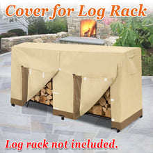 Load image into Gallery viewer, Large Size Waterproof Firewood Rack Cover Outdoor Wood Log Rack Cover
