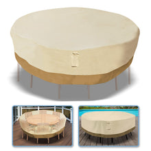 Load image into Gallery viewer, Large Patio Garden Round Table Chair Cover Outdoor Furniture Winter