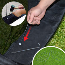 Load image into Gallery viewer, Mosquito Net for 9 to 10' Patio Umbrella Protect Screen Black Bug Insect Netting