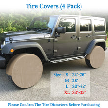 Load image into Gallery viewer, Multi-size 4pcs Car Wheel Covers