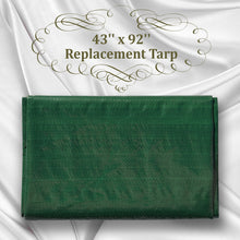 Load image into Gallery viewer, 43"x90" Waterproof Replacement Canopy for Backyard Wood Playset Swing Set