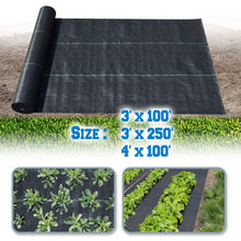 Load image into Gallery viewer, Garden Barrier Landscape Fabric Barrier Weed Block
