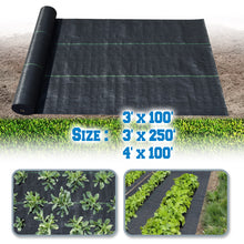Load image into Gallery viewer, Garden Barrier Landscape Fabric Barrier Weed Block