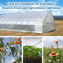 Load image into Gallery viewer, 12x25ft , 25 x 10 ft Greenhouse Clear Plastic Film 6mil Thicker Polyethylene Covering