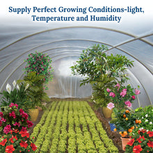 Load image into Gallery viewer, 12x25ft , 25 x 10 ft Greenhouse Clear Plastic Film 6mil Thicker Polyethylene Covering