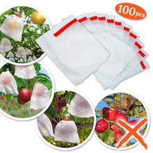 Load image into Gallery viewer, 100pcs Anti Insect Garden Plant Fruit Protect Drawstring non-wove Bag