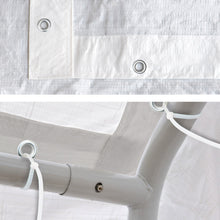 Load image into Gallery viewer, 10'x20' Carport Replacement Canopy Cover for Tent Top Garage Shelter Cover with Cable Ties