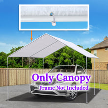 Load image into Gallery viewer, 10x20 Ft  Waterproof Carport Canopy Tent Replacement Top Garage COVER