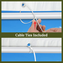 Load image into Gallery viewer, 10'x20' Carport  Replacement Canopy for Tent Garage Tarp Top Shelter Cover w Cable Ties