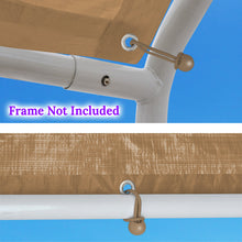 Load image into Gallery viewer, 10'x20' Replacement Canopy Roof Cover Outdoor Carport Covers for Garage Shelter w/Ball Bungees Cover ONLY