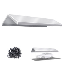 Load image into Gallery viewer, Carport Replacement Top Canopy Cover 10 x 20-Feet for Tent Outdoor Canopy Garden Gazebo Garage Shelter Cover with Ball Bungees (Only Cover, Frame is not Included)