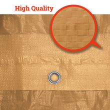 Load image into Gallery viewer, Carport Conopy Cover 12 x 20 Feet Replacement Tent Garage Outdoor Top Tarp Car Shelter with Ball Bungees (with Edge)