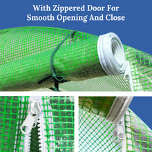 Load image into Gallery viewer, 12x7/20x10x7.2'H Mesh Windows w Clamps Gardening House Replacement COVER ONLY
