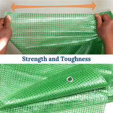 Load image into Gallery viewer, 12x7/20x10x7.2'H Mesh Windows w Clamps Gardening House Replacement COVER ONLY