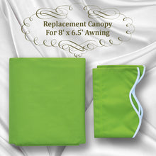 Load image into Gallery viewer, 8x6.5ft Outdoor Manual Yard Retractable Patio SunShade Door Awning Cover Only