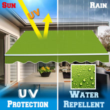Load image into Gallery viewer, 8x6.5ft Outdoor Manual Yard Retractable Patio SunShade Door Awning Cover Only