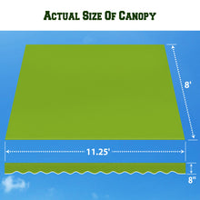 Load image into Gallery viewer, Sunshade Manual Yard Retractable Patio Awning Cover Canopy Outdoor