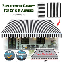 Load image into Gallery viewer, Sunshade Manual Yard Retractable Patio Awning Cover Canopy Outdoor
