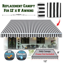 Load image into Gallery viewer, Sunshade Manual Yard Retractable Patio Awning Cover Canopy Outdoor