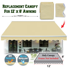 Load image into Gallery viewer, Sunshade Manual Yard Retractable Patio Awning Cover Canopy Outdoor