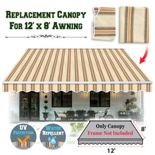 Load image into Gallery viewer, Sunshade Manual Yard Retractable Patio Awning Cover Canopy Outdoor