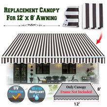 Load image into Gallery viewer, Sunshade Manual Yard Retractable Patio Awning Cover Canopy Outdoor