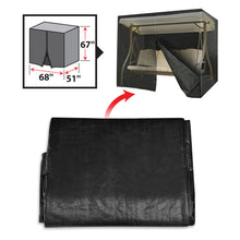 Load image into Gallery viewer, 3-Seat Swing Outdoor Furniture set Patio Protector Cover