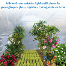 Load image into Gallery viewer, Greenhouse Replacement Cover Larger Walk in Outdoor Plant Gardening Greenhouse (12' X 7' X 7')