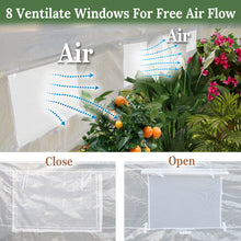 Load image into Gallery viewer, Greenhouse Replacement Cover Larger Walk in Outdoor Plant Gardening Greenhouse  (20' X 10' X 7')