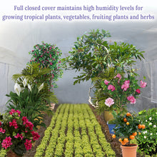 Load image into Gallery viewer, Greenhouse Replacement Cover Larger Walk in Outdoor Plant Gardening Greenhouse (10' X 7' X 6')
