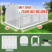 Load image into Gallery viewer, Greenhouse 3Pcs Cover Replacement Larger Walk in Outdoor Plant Garden