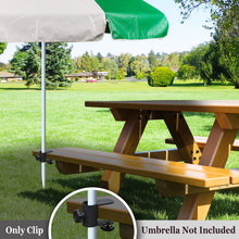 Load image into Gallery viewer, Metal Clamp Holder Clip Beach Fishing Umbrella Mount Chair Clamp <= 1.1" Pole