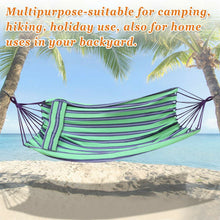 Load image into Gallery viewer, Heavy Duty Portable Double Hammock hanging Swing bed outdoor