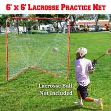 Load image into Gallery viewer, NEW 6' x 6' x 7' Portable Lacrosse Sport Net with quickly Set Up