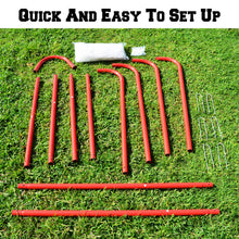 Load image into Gallery viewer, NEW 6' x 6' x 7' Portable Lacrosse Sport Net with quickly Set Up
