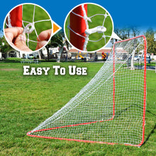 Load image into Gallery viewer, NEW 6' x 6' x 7' Portable Lacrosse Sport Net with quickly Set Up