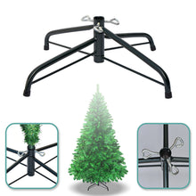 Load image into Gallery viewer, Steel Base Stand for Christmas Tree 5/6/7/7.5ft Xmas Green