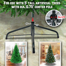 Load image into Gallery viewer, Steel Base Stand for Christmas Tree 5/6/7/7.5ft Xmas Green