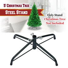 Load image into Gallery viewer, Steel Base Stand for Christmas Tree 5/6/7/7.5ft Xmas Green