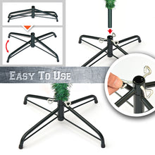 Load image into Gallery viewer, Steel Base Stand for Christmas Tree 5/6/7/7.5ft Xmas Green