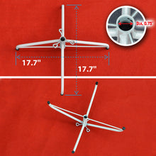 Load image into Gallery viewer, Multi-size White Metal Stand Steel Base for Artificial Christmas Tree Sturdy