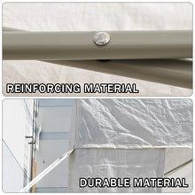 Load image into Gallery viewer, STRONG CAMEL 10'x10'  Beach Canopy POP UP Wedding Party Tent Folding Gazebo  W/Carry Bag-White
