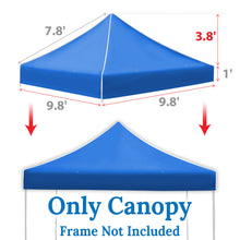 Load image into Gallery viewer, Ez pop Up Instant Canopy 10'X10' Replacement Top Gazebo EZ Canopy Cover
