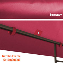 Load image into Gallery viewer, 10'x10' Replacement Canopy Top Patio Pavilion Gazebo Tent Sunshade Cover UV+