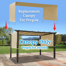 Load image into Gallery viewer, Replacement Canopy Top Cover for Pergola Gazebo Structure Sunshade