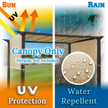 Load image into Gallery viewer, Replacement Canopy Top Cover for Pergola Gazebo Structure Sunshade