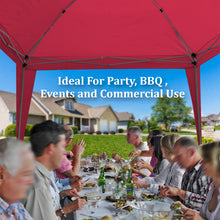Load image into Gallery viewer, STRONG CAMEL 10'x10'/13' EZ POP UP Folding Party Tent Gazebo Cater Canopy with Carry Bag
