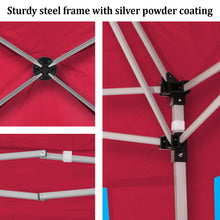 Load image into Gallery viewer, STRONG CAMEL 10'x10'/13' EZ POP UP Folding Party Tent Gazebo Cater Canopy with Carry Bag